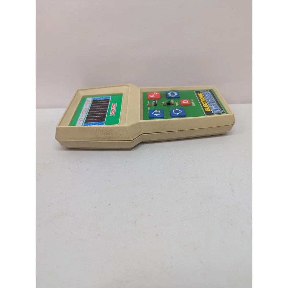 1978 Vtg Coleco Electronic Quarterback Handheld Football Game FOR PARTS/REPAIR